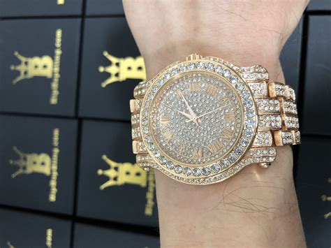 hip hop replica watches|hip hop bling watches.